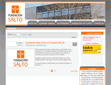 Tablet Screenshot of fundacion-salto.org